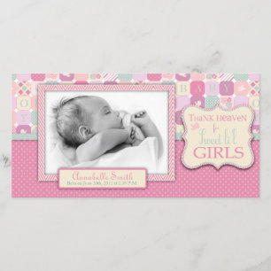 Thank Heaven Girl Photo Card