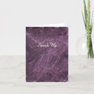 Thank ME Folded Thank You Card