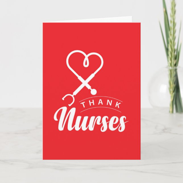 Thank Nurses Card (Front)