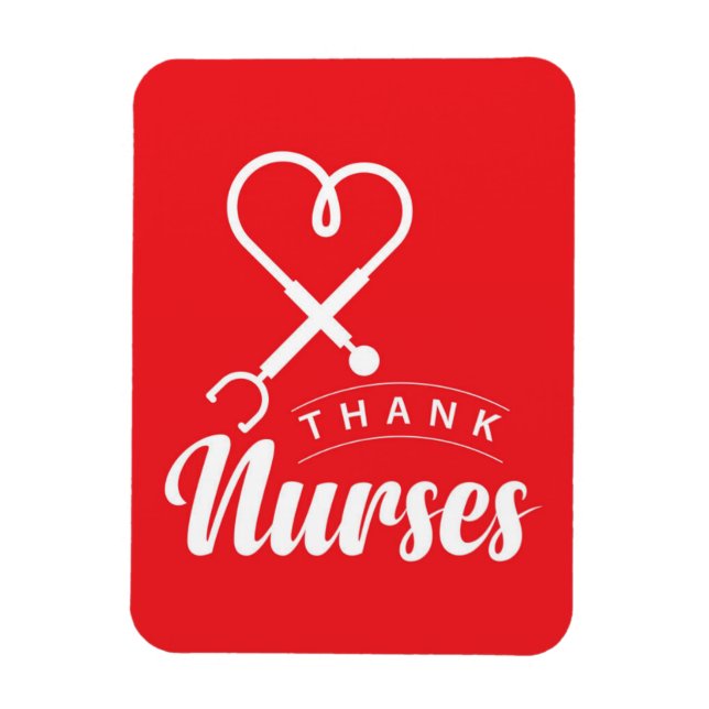 Thank Nurses Magnet (Vertical)