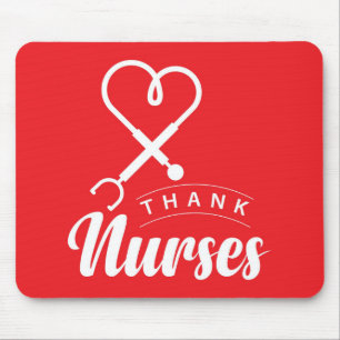 Thank Nurses Mouse Mat