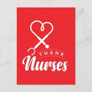 Thank Nurses Postcard