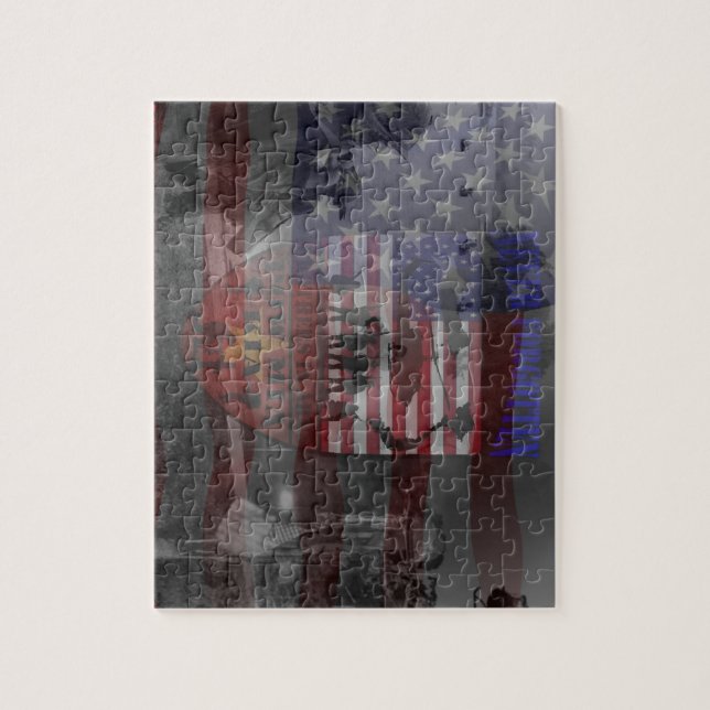 Thank the brave Viet-Nam Veterans Jigsaw Puzzle (Vertical)
