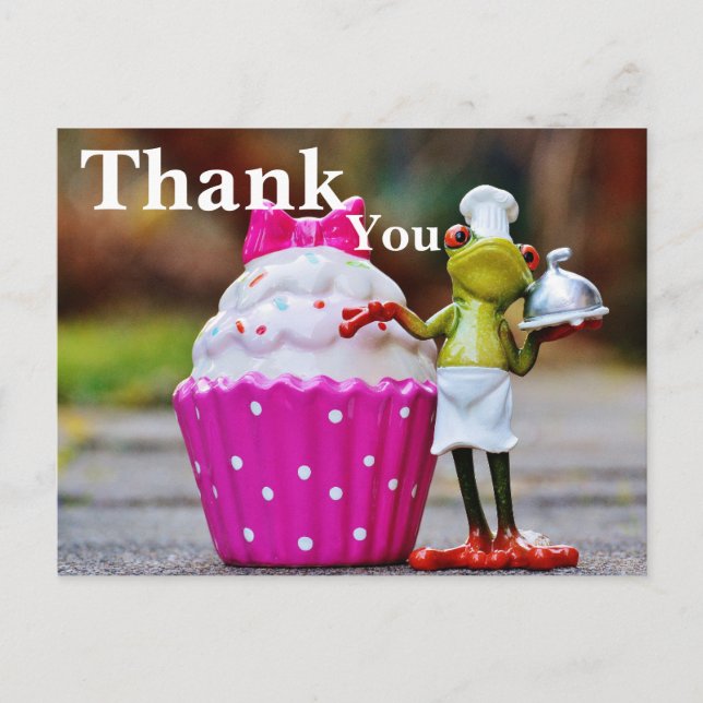 Thank to Cakes Postcard (Front)