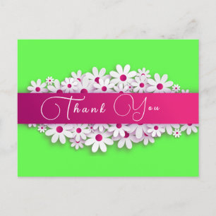 Thank To new Customer. Postcard