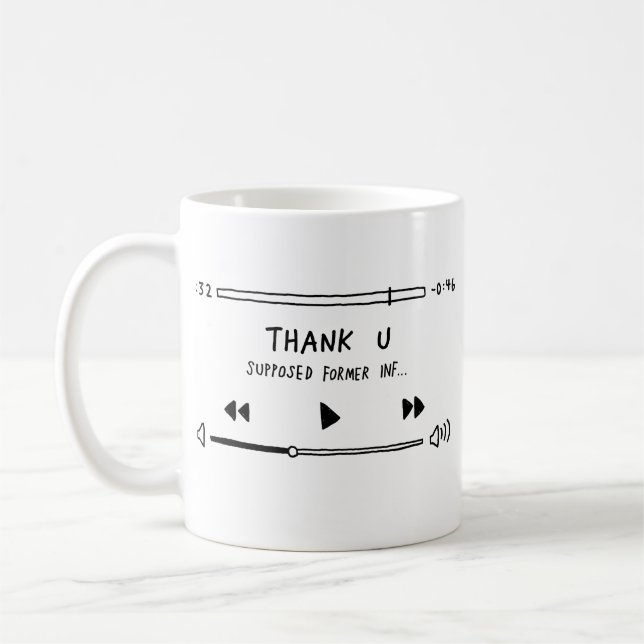 THANK U mug (v2) (Left)