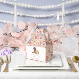 Thank Y'all Cowboy Boot & Bouquet Baby Shower Favour Box