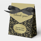 Thank You: 90th Birthday Theme Gold/Black