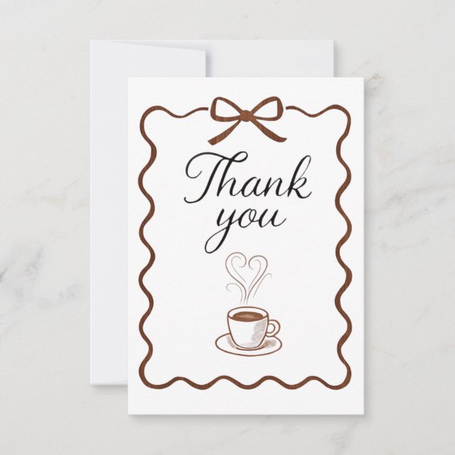 Thank you A Latte! Card (Front)