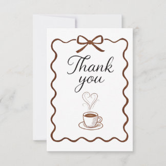 Thank you A Latte! Card