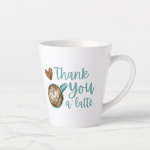 Thank You A' Latte Mug