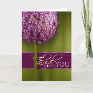 Thank You Acknowledgement Card