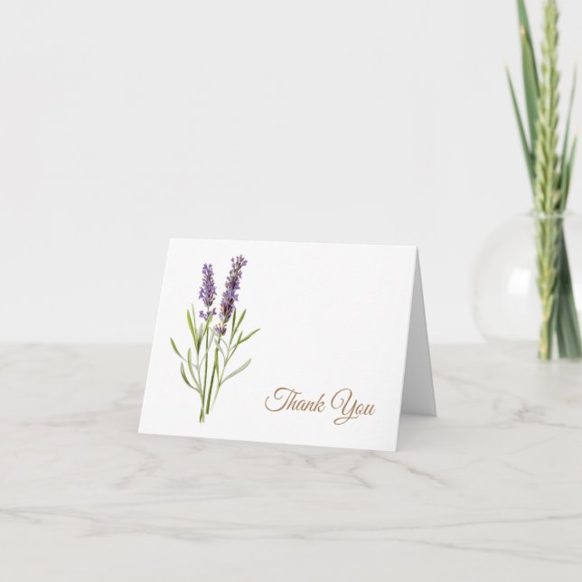 Thank You/Acknowledgement Card (Front)