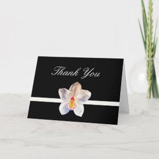 Thank You Acknowledgement Card Floral Design Blank