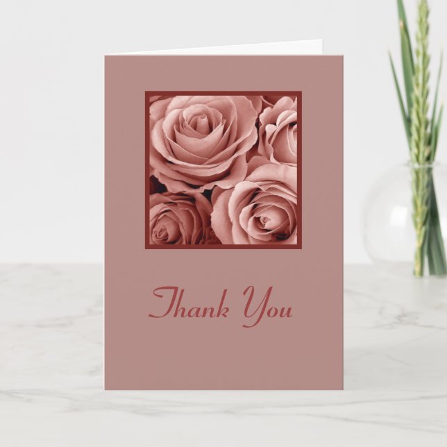 THANK YOU Administrative Professionals Day PINK Card (Front)