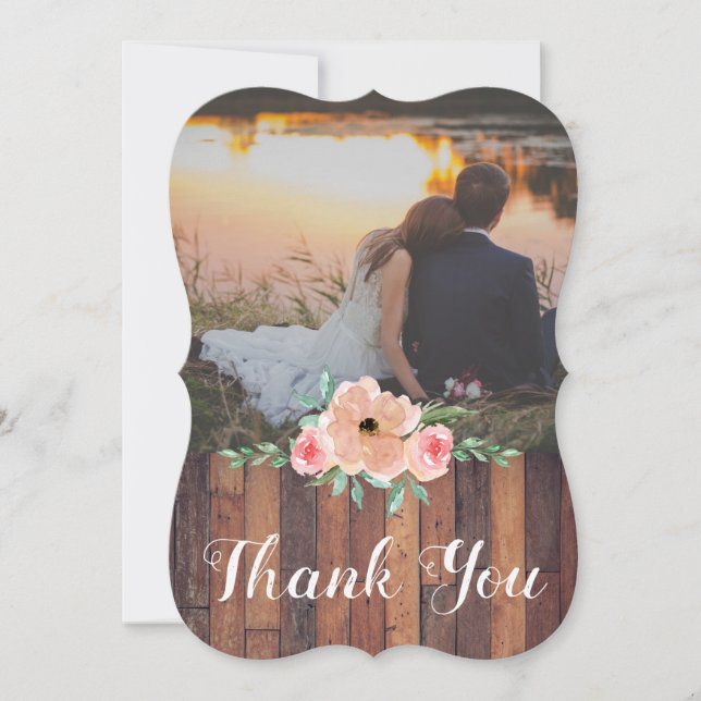 Thank You | After Wedding Card (Front)