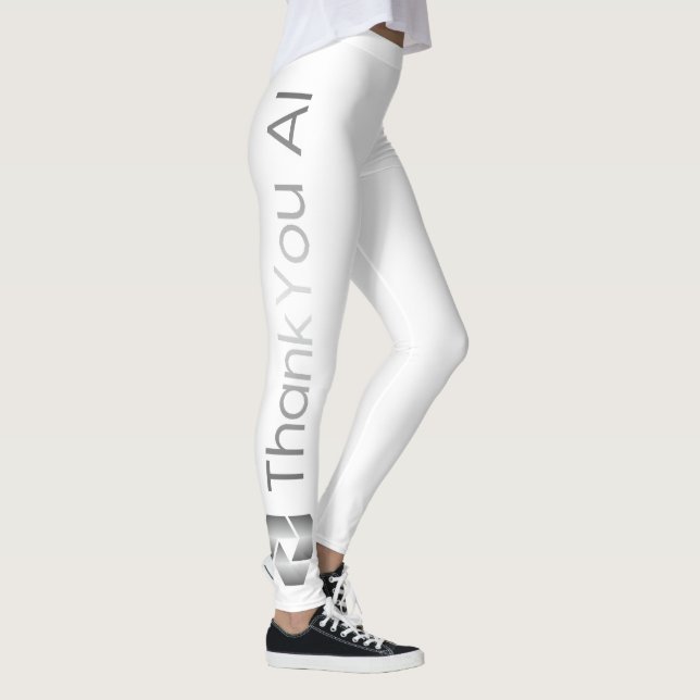 "Thank You AI" Active Leggings (Right)