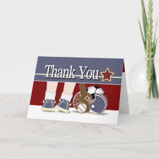 Thank You All Sports Baby Gifts Template