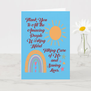 Thank You Amazing People Card