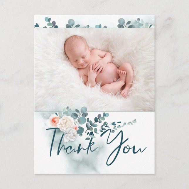 Thank You and Baby Birth Announcement (Front)