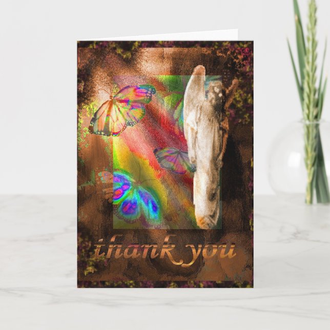 Thank you angel card (Front)