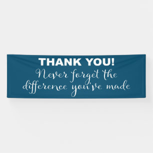 Thank You Appreciation Banner