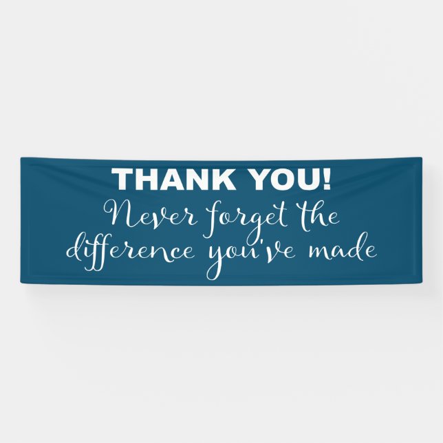 Thank You Appreciation Banner (Horizontal)