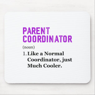 Thank You Appreciation Day Parent Coordinator Mouse Mat