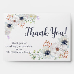 Thank You Appreciation Money Gift Envelope