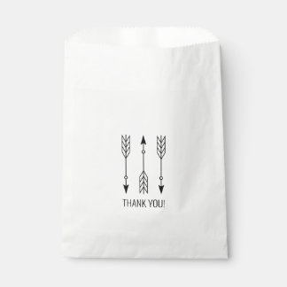 Thank You! Arrows Favour Bags