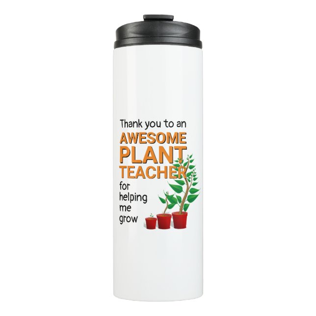 Thank You Awesome Teacher Thermal Tumbler (Front)