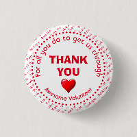 THANK YOU Awesome Volunteer Customisable