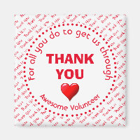 THANK YOU Awesome Volunteer