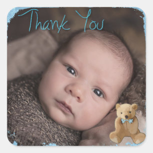 Thank You Baby Photo Sticker