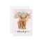 Thank you Baby Shower Highland Cow Pink 
