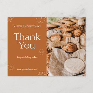 Thank You Bakery Postcard