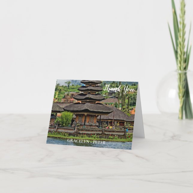 Thank You Bali Card (Front)