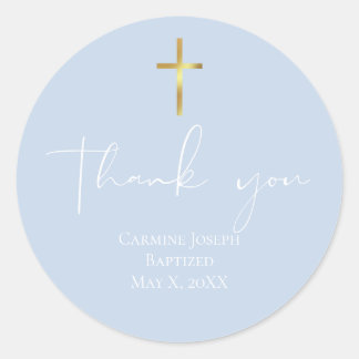 Thank you Baptism Sticker