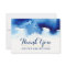 THANK YOU BAR MITZVAH modern star blue watercolor