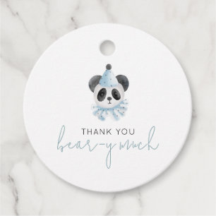 Thank You Bear-y Much  Favour Tags