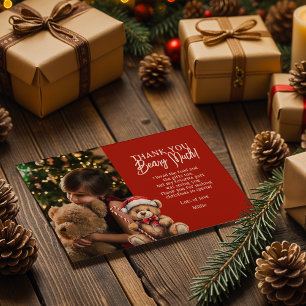 Thank You Beary Christmas Bear