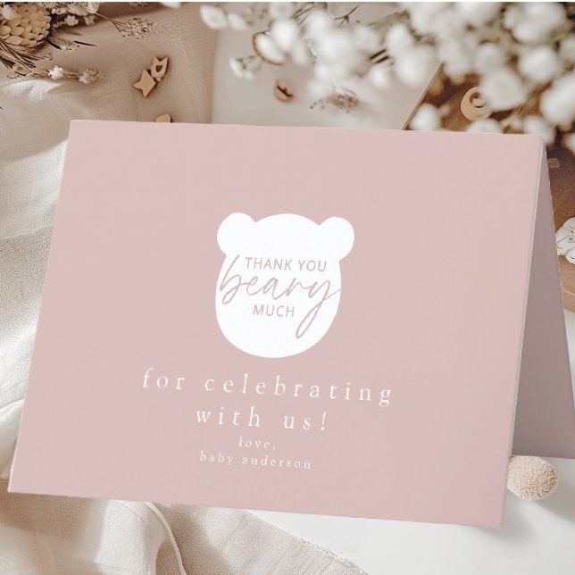 Thank You Beary Much Card (Creator Uploaded)