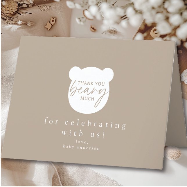 Thank You Beary Much Card (Creator Uploaded)