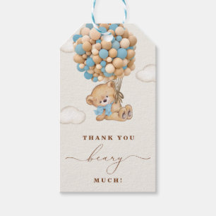 Thank You Beary Much Gift Tags
