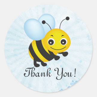 Bee Thank You Stickers | Zazzle.co.uk