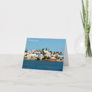 Thank You - Bermuda Card
