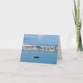 Thank You - Bermuda Card