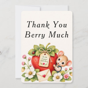 Thank You Berry Much Card