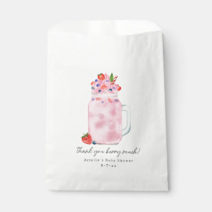Thank You Berry Much Fruit Smoothie Baby Shower Favour Bags