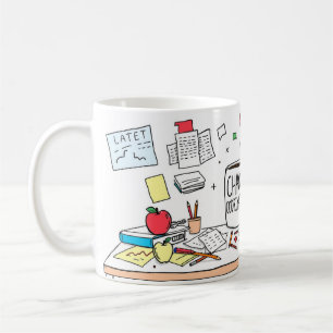 Thank You Best Teacher Ever Custom Personalised Coffee Mug
